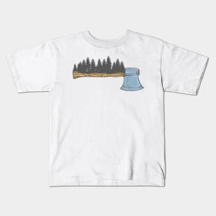 Forest Axe Kids T-Shirt